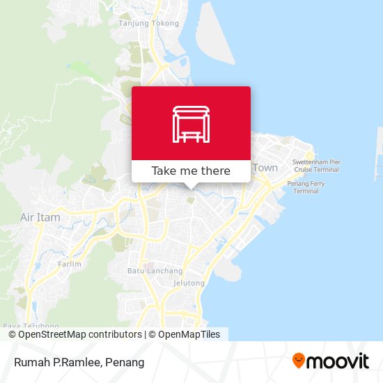 Rumah P.Ramlee map