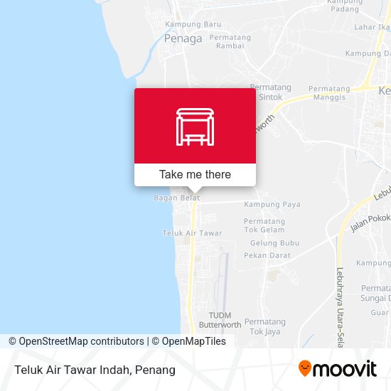 Peta Teluk Air Tawar Indah