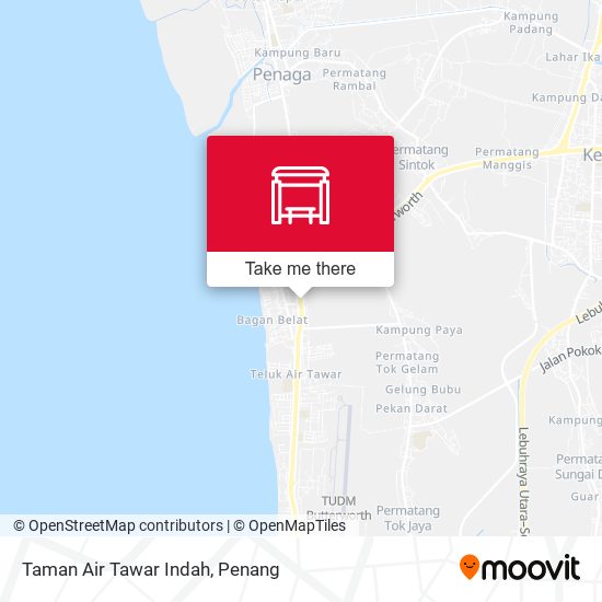 Taman Air Tawar Indah map