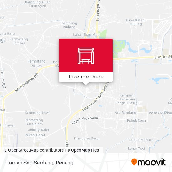 Peta Taman Seri Serdang