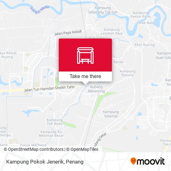 Peta Kampung Pokok Jenerik