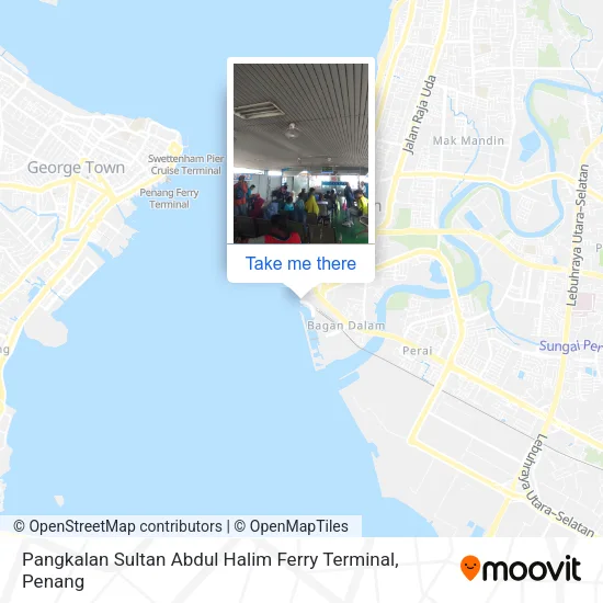 Peta Pangkalan Sultan Abdul Halim Ferry Terminal
