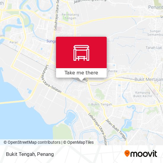 Bukit Tengah map