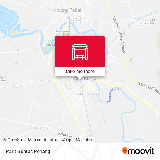 Parit Buntar map