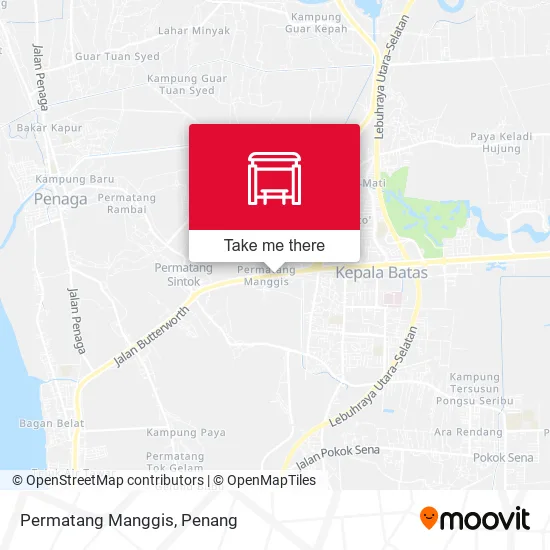 Permatang Manggis map