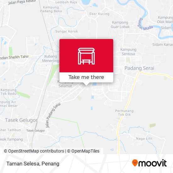 Peta Taman Selesa