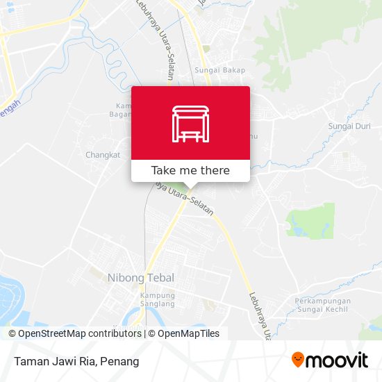 Taman Jawi Ria map