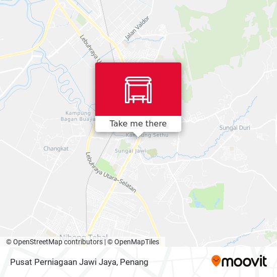 Pusat Perniagaan Jawi Jaya map