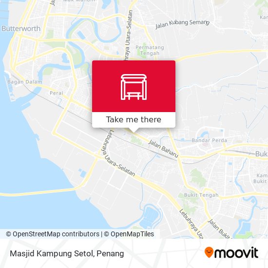 Masjid Kampung Setol map