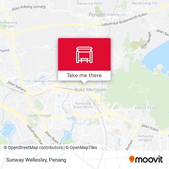 Sunway Wellesley map