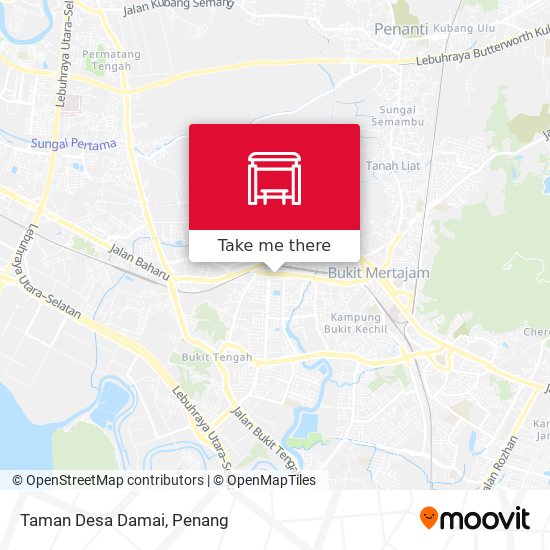 Taman Desa Damai map