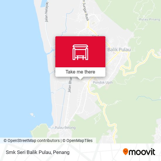 Peta Smk Seri Balik Pulau