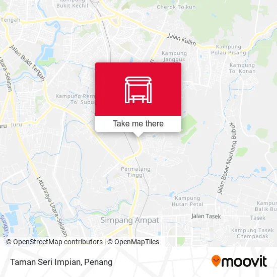Peta Taman Seri Impian
