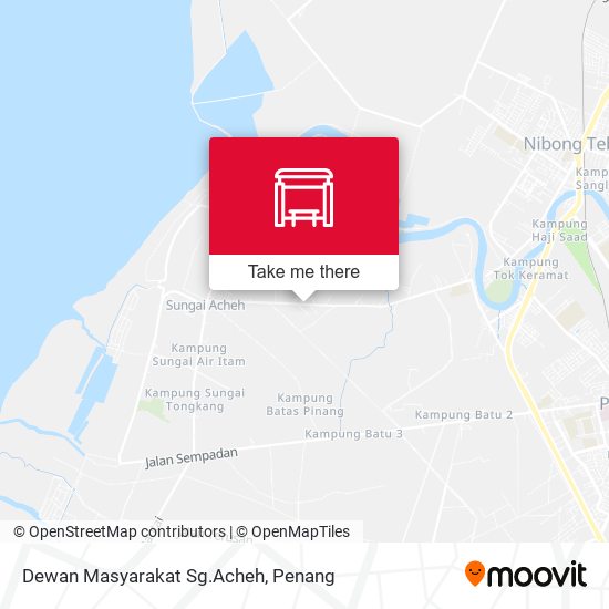 Dewan Masyarakat Sg.Acheh map