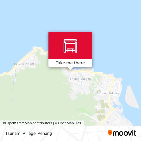 Tsunami Village map