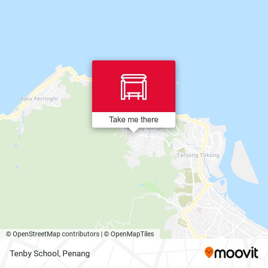 Tenby School map