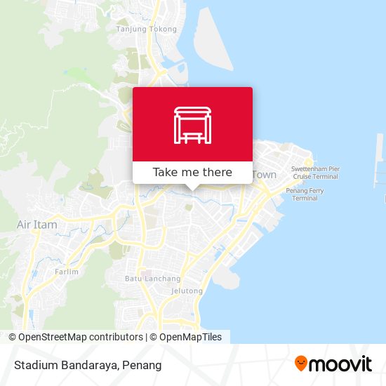 Stadium Bandaraya map