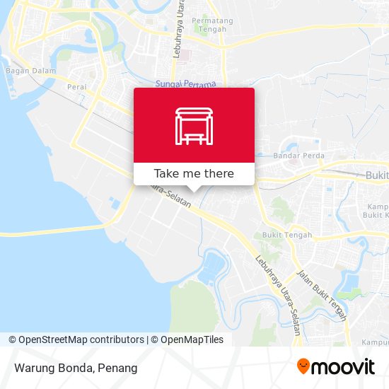 Warung Bonda map