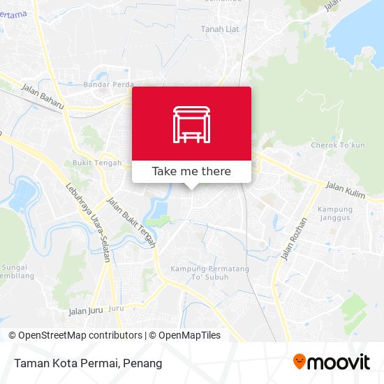 Taman Kota Permai map