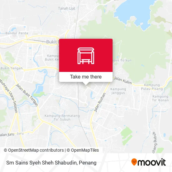 Sm Sains Syeh Sheh Shabudin map