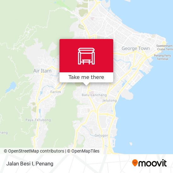 Jalan Besi I map