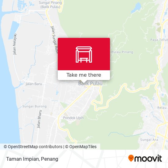 Taman Impian map