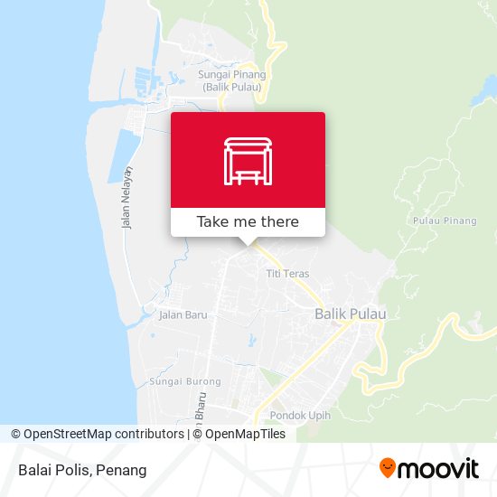 Balai Polis map