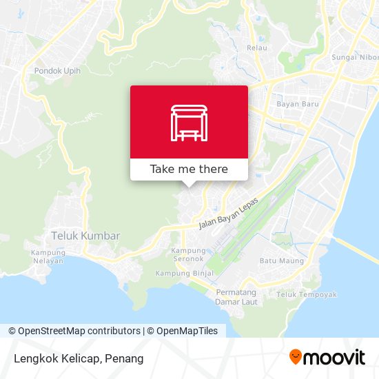 Lengkok Kelicap map