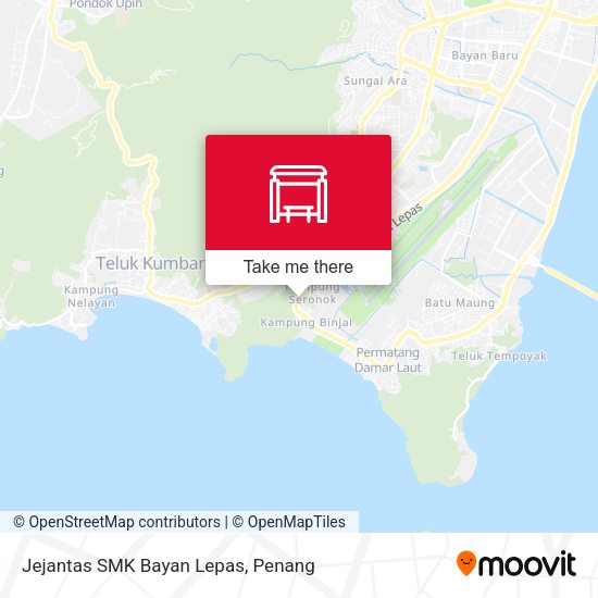 Jejantas SMK Bayan Lepas map