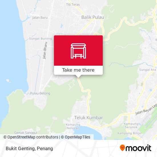 Peta Bukit Genting