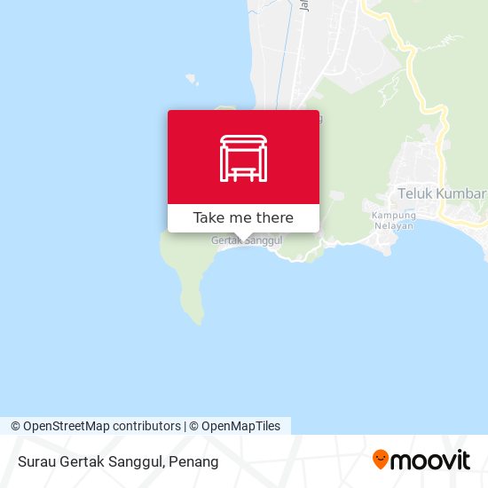 Peta Surau Gertak Sanggul