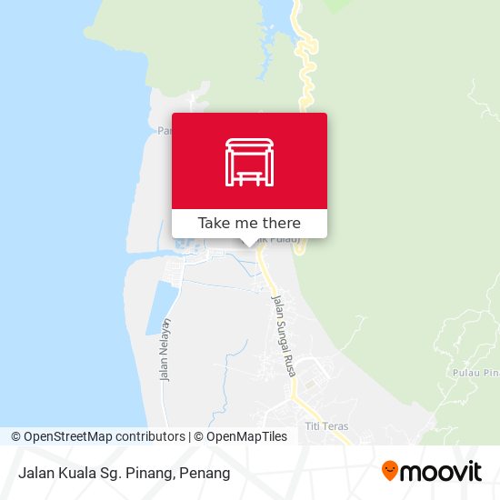 Jalan Kuala Sg. Pinang map