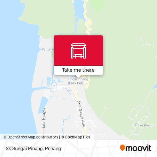 Sk Sungai Pinang map