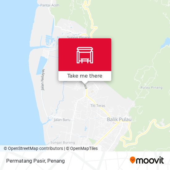 Peta Permatang Pasir