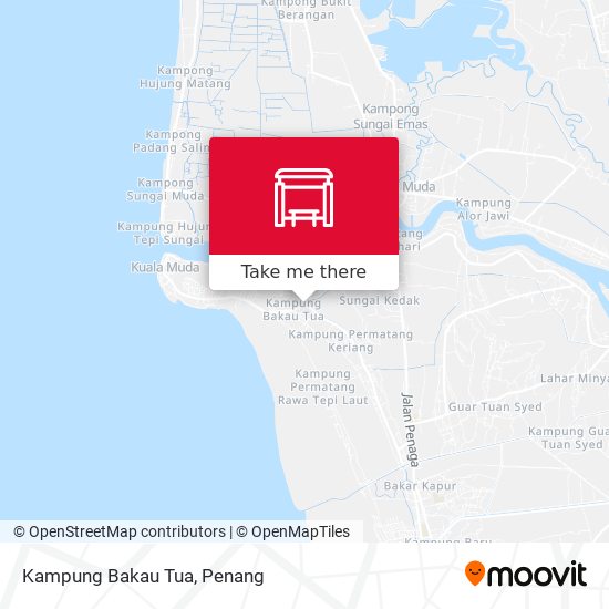 Kampung Bakau Tua map