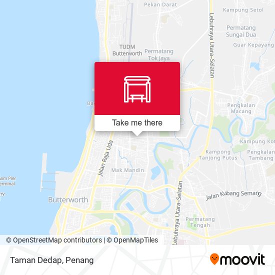 Peta Taman Dedap