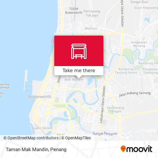 Peta Taman Mak Mandin