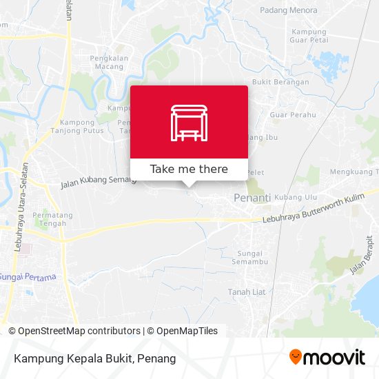 Peta Kampung Kepala Bukit