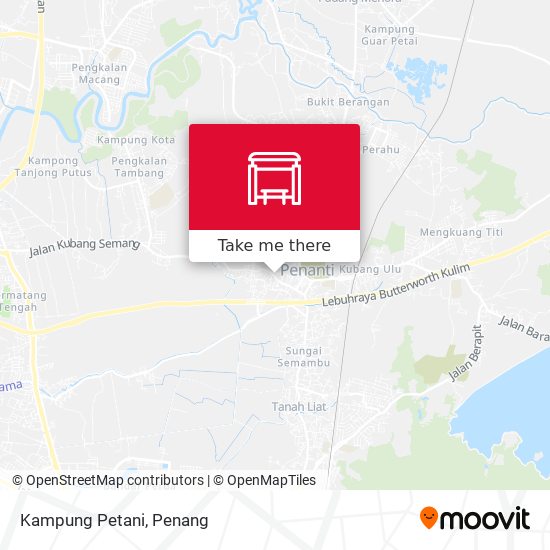 Kampung Petani map