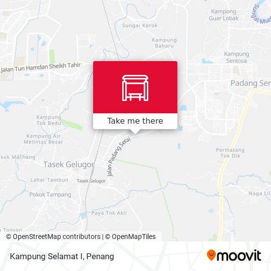 Kampung Selamat I map