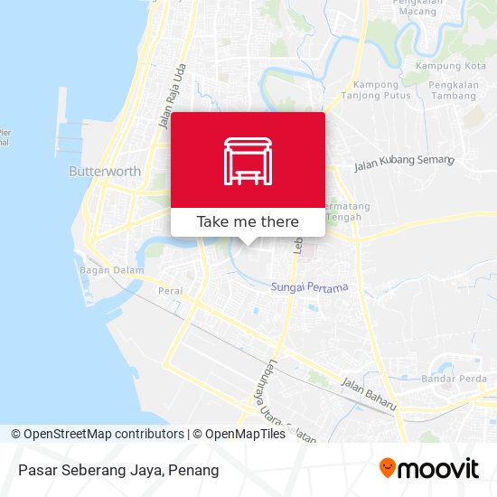 Pasar Seberang Jaya map