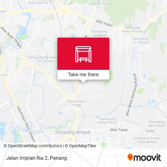 Jalan Impian Ria 2 map