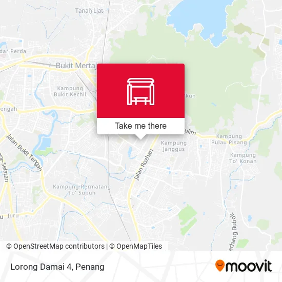Lorong Damai 4 map