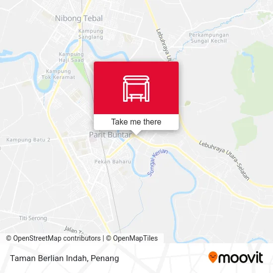 Taman Berlian Indah map
