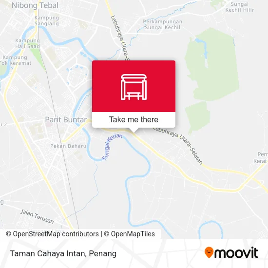 Taman Cahaya Intan map