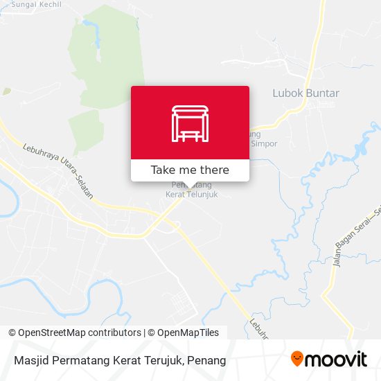 Masjid Permatang Kerat Terujuk map