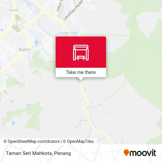 Taman Seri Mahkota map