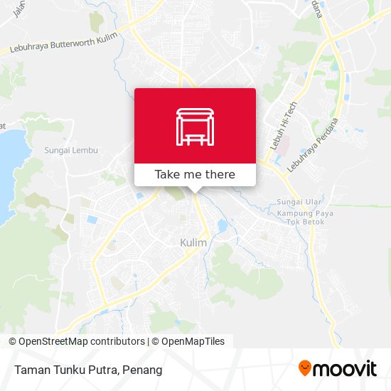 Peta Taman Tunku Putra