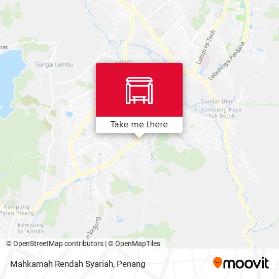 Peta Mahkamah Rendah Syariah
