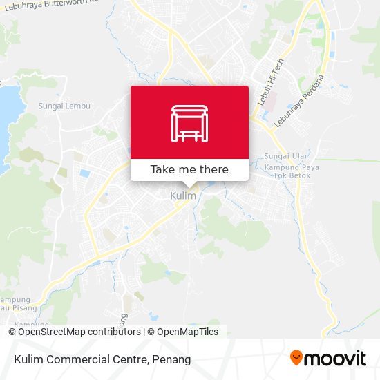 Kulim Commercial Centre map